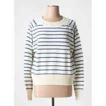 LA FEE MARABOUTEE - Pull bleu en acrylique - Femme - Taille 40 - Modz