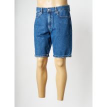 CALVIN KLEIN - Short bleu en coton - Homme - Taille W33 - Modz