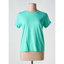 MAISON LABICHE - T-shirt vert en coton - Femme - Taille 38 - Modz