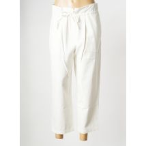 THE KORNER - Pantalon large blanc en coton - Femme - Taille 36 - Modz