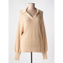 NA-KD - Pull beige en coton - Femme - Taille 36 - Modz