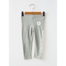 CONVERSE - Legging gris en coton - Fille - Taille TU - Modz