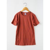 PETIT BATEAU - T-shirt rouge en coton - Femme - Taille 32 - Modz