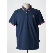 SCHOTT - Polo bleu en coton - Homme - Taille XXL - Modz