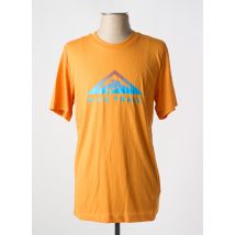 NIKE - T-shirt orange en polyester - Homme - Taille L - Modz