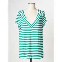 BREAL - T-shirt vert en viscose - Femme - Taille 40 - Modz