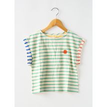 ARSENE ET LES PIPELETTES - T-shirt vert en coton - Fille - Taille TU - Modz