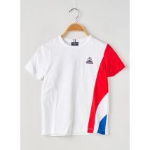 LE COQ SPORTIF - T-shirt blanc en coton - Garçon - Taille TU - Modz