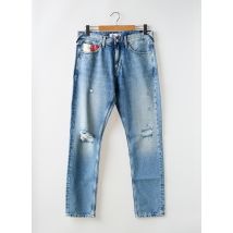 TOMMY HILFIGER - Jeans coupe slim bleu en coton - Homme - Taille TU - Modz