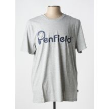 PENFIELD - T-shirt gris en coton - Homme - Taille XL - Modz