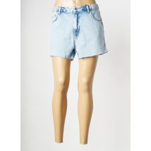 NA-KD - Short bleu en coton - Femme - Taille 36 - Modz