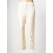 OBJECT - Pantalon large beige en viscose - Femme - Taille 36 - Modz