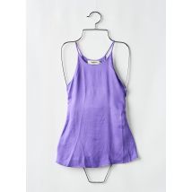 THINKING MU - Top violet en lyocell - Femme - Taille 34 - Modz