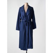 SEE U SOON - Trench bleu en viscose - Femme - Taille 38 - Modz
