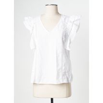 EKYOG - Top blanc en coton - Femme - Taille 40 - Modz