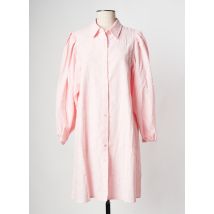FRNCH - Robe courte rose en coton - Femme - Taille 42 - Modz