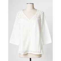 BREAL - Top blanc en coton - Femme - Taille 38 - Modz