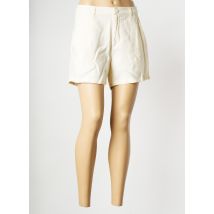 KNOWLEDGE COTTON APPAREL - Short blanc en lin - Femme - Taille 34 - Modz
