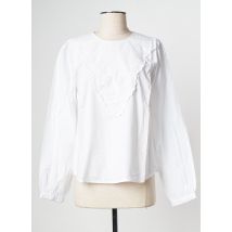 MOSS COPENHAGEN - Top blanc en coton - Femme - Taille 38 - Modz