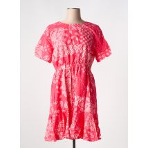 GRACE & MILA - Robe courte rose en coton - Femme - Taille 38 - Modz