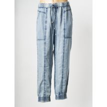 IKKS - Jeans coupe large bleu en lyocell - Femme - Taille 36 - Modz