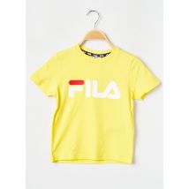 FILA - T-shirt jaune en coton - Enfant - Taille TU - Modz