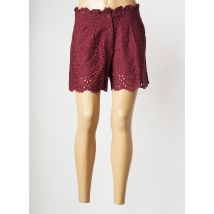 ESSENTIEL ANTWERP - Short rouge en coton - Femme - Taille 42 - Modz