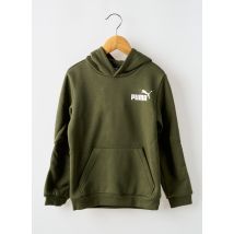 PUMA - Sweat-shirt à capuche vert en coton - Garçon - Taille TU - Modz