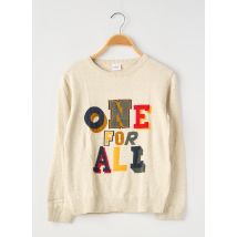 TAPE À L'OEIL - Pull blanc en coton - Garçon - Taille TU - Modz