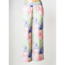 F.A.M. - Pantalon droit multicolore en autre matiere - Femme - Taille 38 - Modz