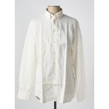 SELECTED - Chemise manches longues blanc en lin - Homme - Taille S - Modz