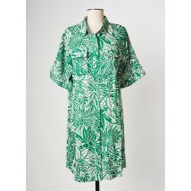 SUNCOO - Robe mi-longue vert en viscose - Femme - Taille 34 - Modz
