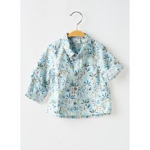 TAPE À L'OEIL - Chemise manches longues bleu en coton - Garçon - Taille TU - Modz