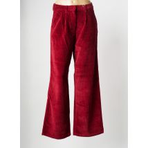 KNOWLEDGE COTTON APPAREL - Pantalon large rouge en coton - Femme - Taille 34 - Modz