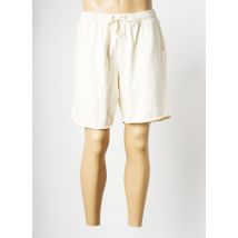 QUIKSILVER - Short blanc en coton - Homme - Taille 36 - Modz
