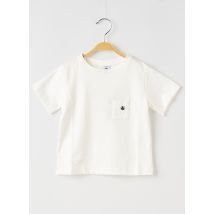 PETIT BATEAU - T-shirt blanc en coton - Garçon - Taille TU - Modz