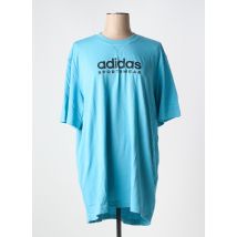 ADIDAS - T-shirt bleu en coton - Femme - Taille 34 - Modz