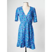 AN' GE - Robe courte bleu en viscose - Femme - Taille 34 - Modz