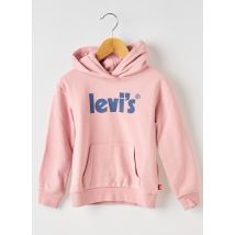 LEVIS - Sweat-shirt à capuche rose en coton - Fille - Taille TU - Modz