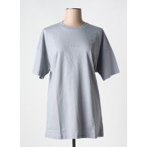 NEW BALANCE - T-shirt gris en coton - Femme - Taille 34 - Modz