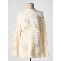 MOSS COPENHAGEN - Pull blanc en viscose - Femme - Taille 38 - Modz