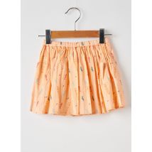 MOON - Jupe mi-longue orange en autre matiere - Fille - Taille TU - Modz