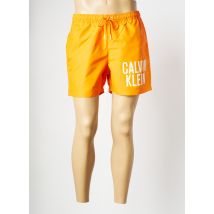 CALVIN KLEIN - Short de bain orange en polyester - Homme - Taille M - Modz