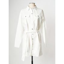 NA-KD - Robe courte blanc en coton - Femme - Taille 36 - Modz