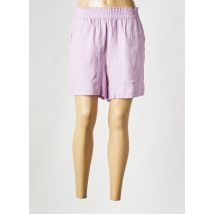 B.YOUNG - Short violet en coton - Femme - Taille 36 - Modz