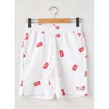 FILA - Short blanc en coton - Garçon - Taille TU - Modz