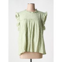 B.YOUNG - Top vert en coton - Femme - Taille 36 - Modz