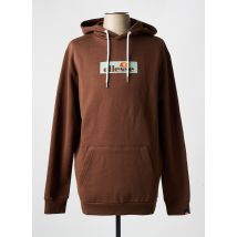 ELLESSE - Sweat-shirt à capuche marron en coton - Homme - Taille XXL - Modz