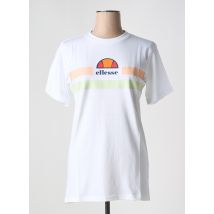 ELLESSE - T-shirt blanc en coton - Femme - Taille 40 - Modz
