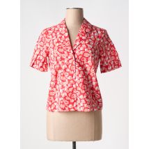 I.CODE (By IKKS) - Chemisier rouge en coton - Femme - Taille 36 - Modz